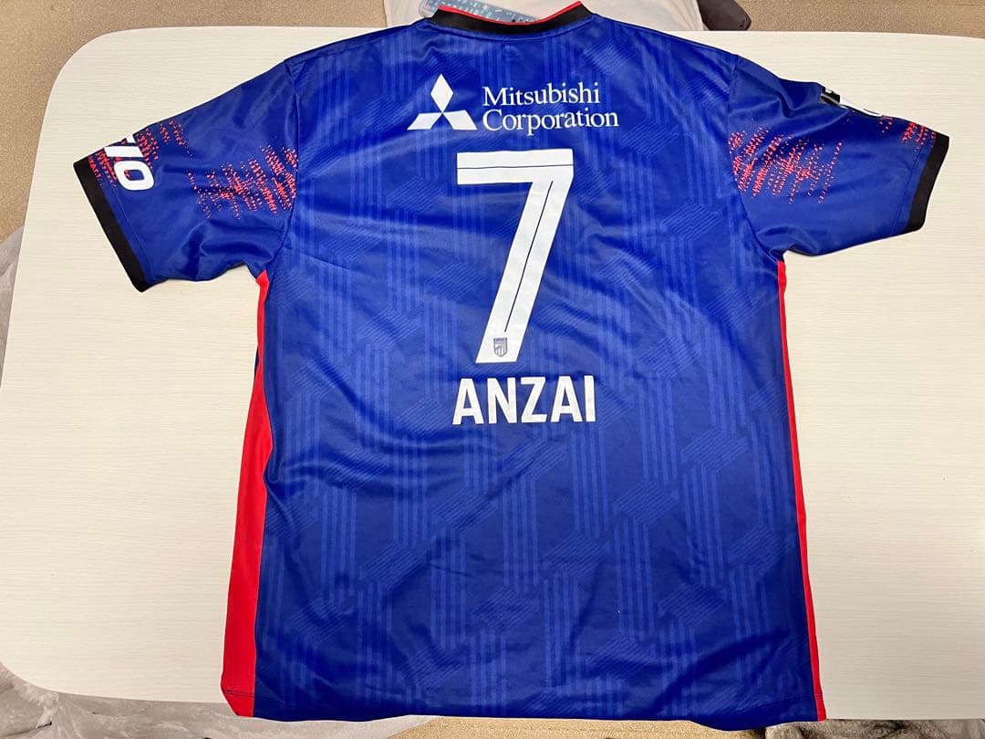 FC東京25年　安齋颯馬選手 7 ホームユニフォーム3XL