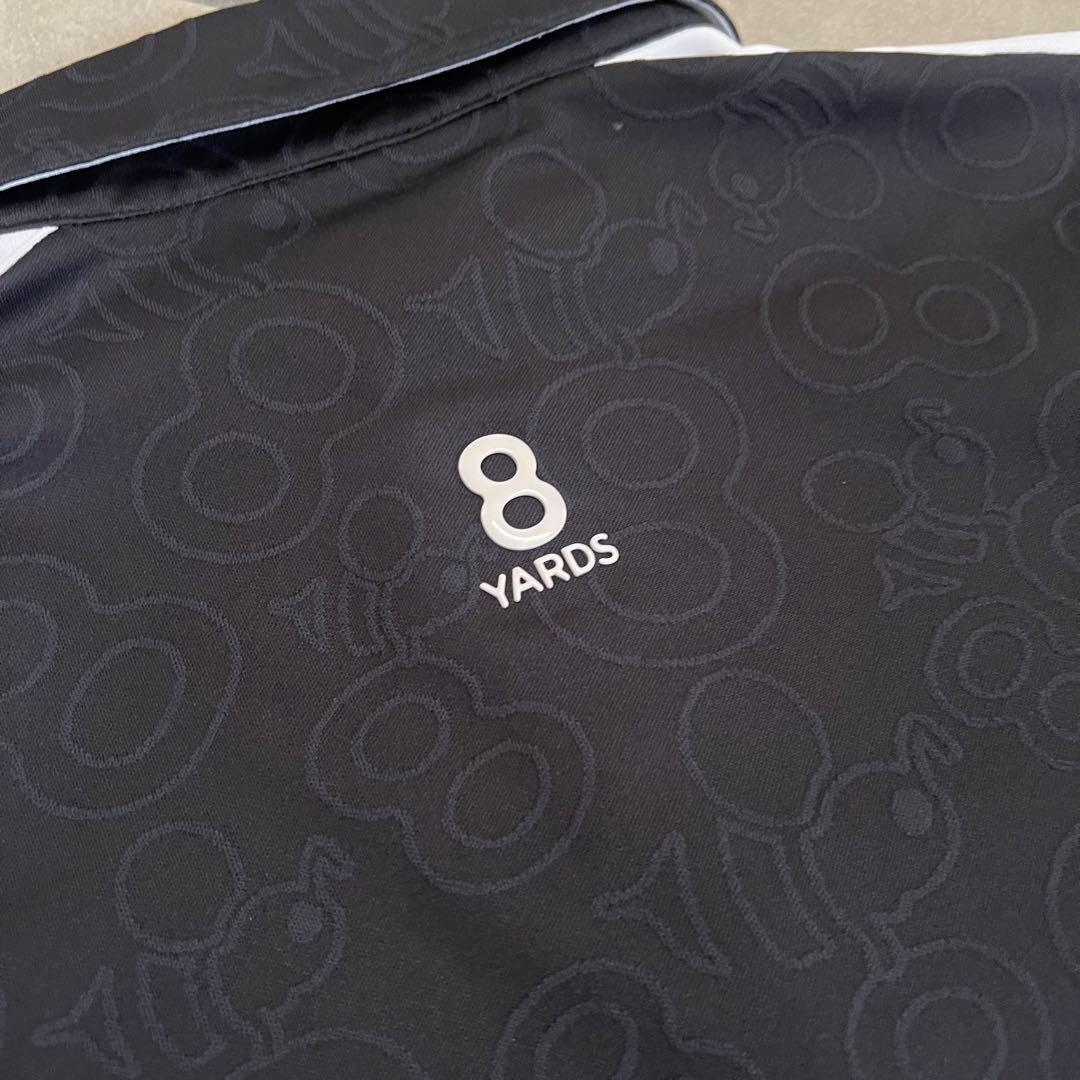 8YARDS ハチヤーズ　総柄　セットアップ　シャツ　ハーフパンツ　メンズ　ロゴ