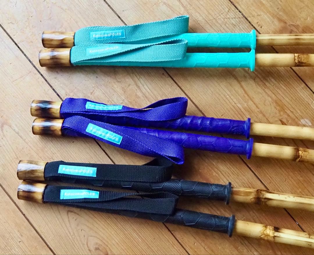 SatcDさま専用KanazawaPOLES 110cm ターコイズ×ターコイズ