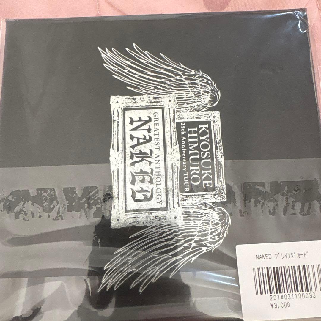 氷室京介 NAKEDプレイングカード