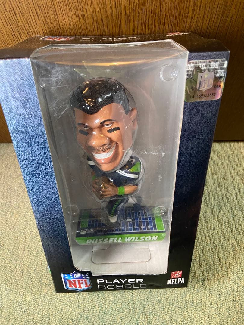 NFL ボブルヘッド カリカチュア ラッセル・ウィルソン/シアトル・シーホークス