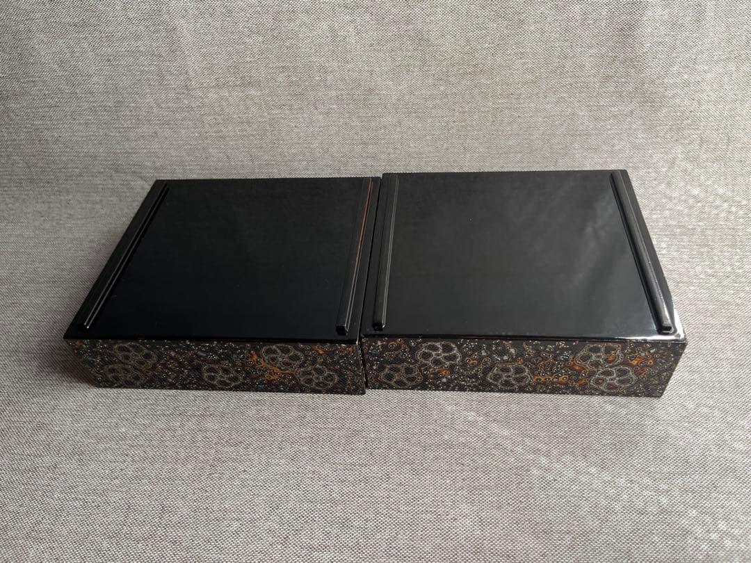 若狭塗　四段重　重箱