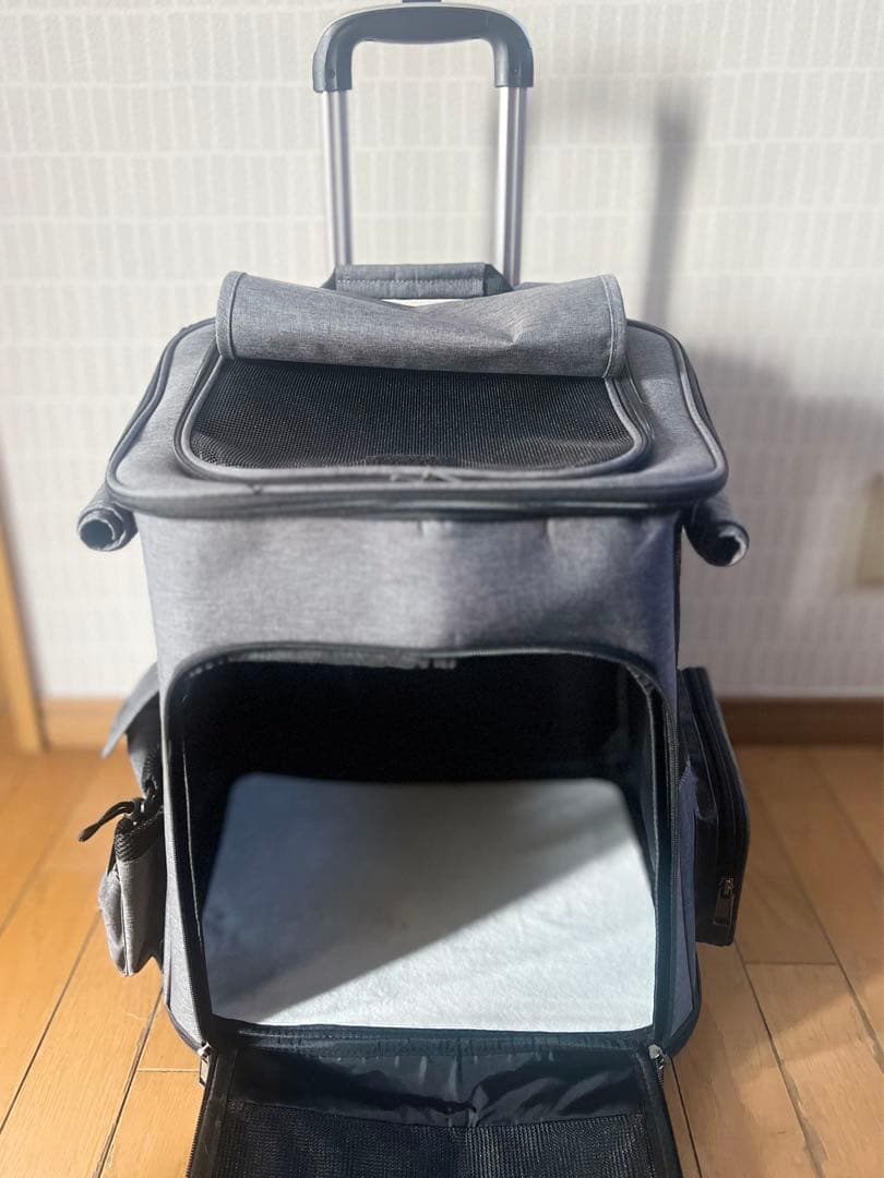 ペットキャリーカート♡レリロリ♡リュック♡キャリー バッグ♡折りたたみ 4way