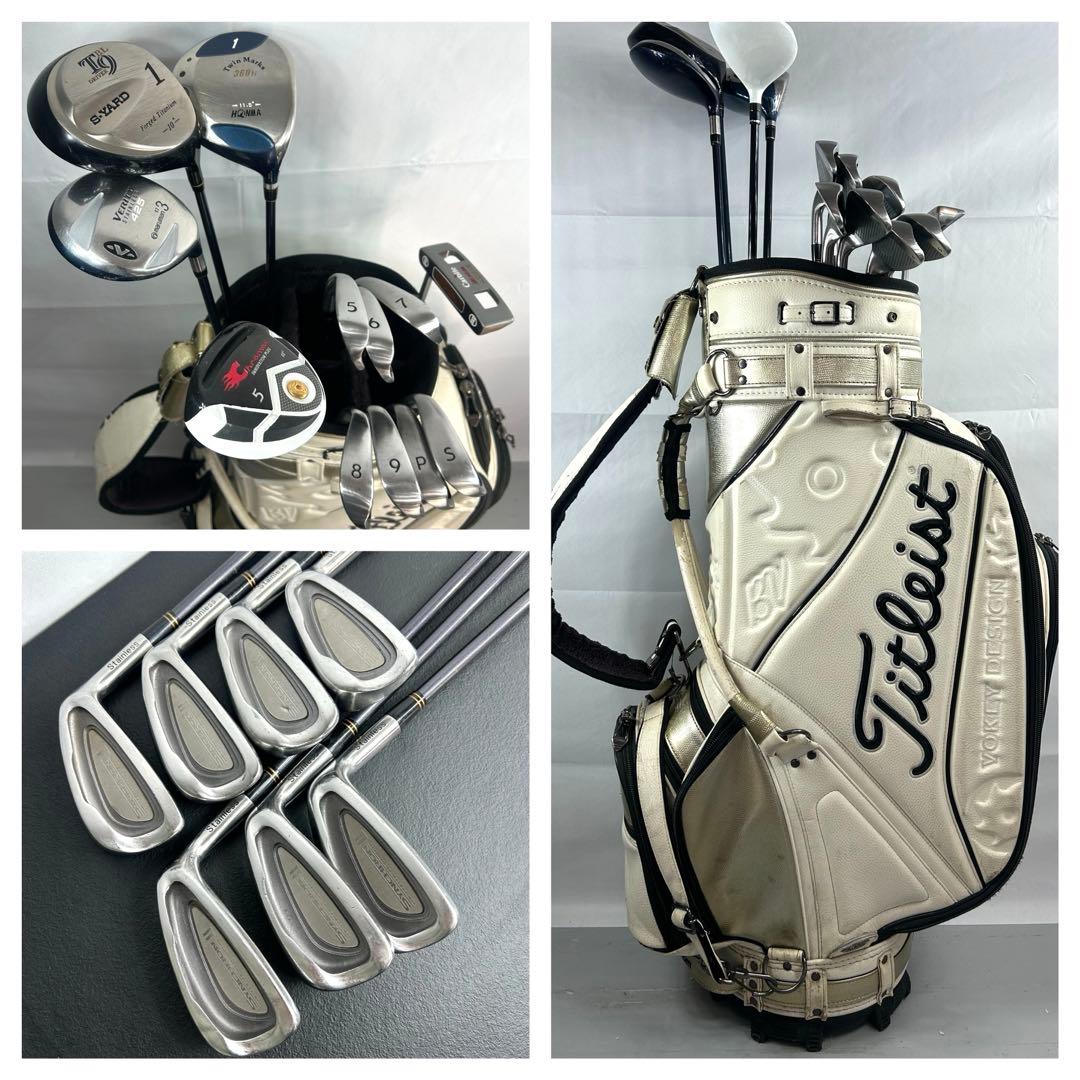 本格派 メンズゴルフクラブ 12本 フルセット お試しセット ゴルフセット