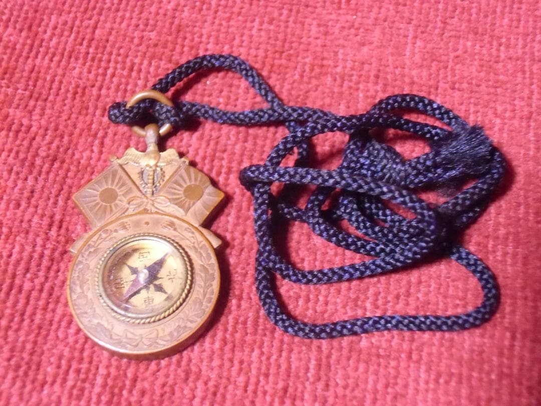 ●日本の勲章/日本軍/徽章＊國のいのりコンパス/方位磁石（実物）