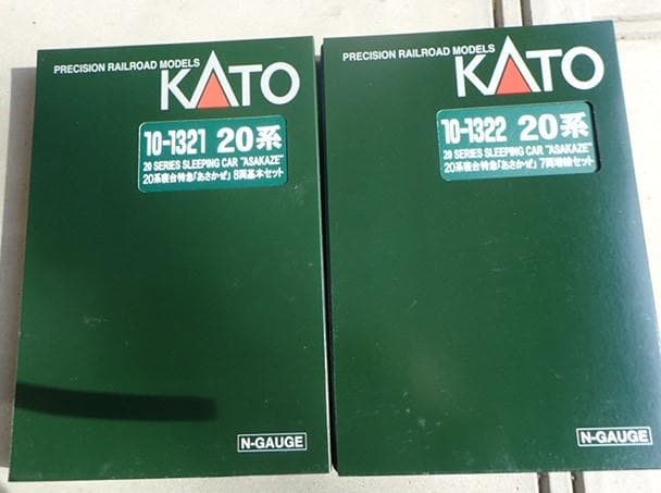 t*Z様 Ｎゲージ　ＫＡＴＯ　「寝台特急あさかぜ」基本・増結セット