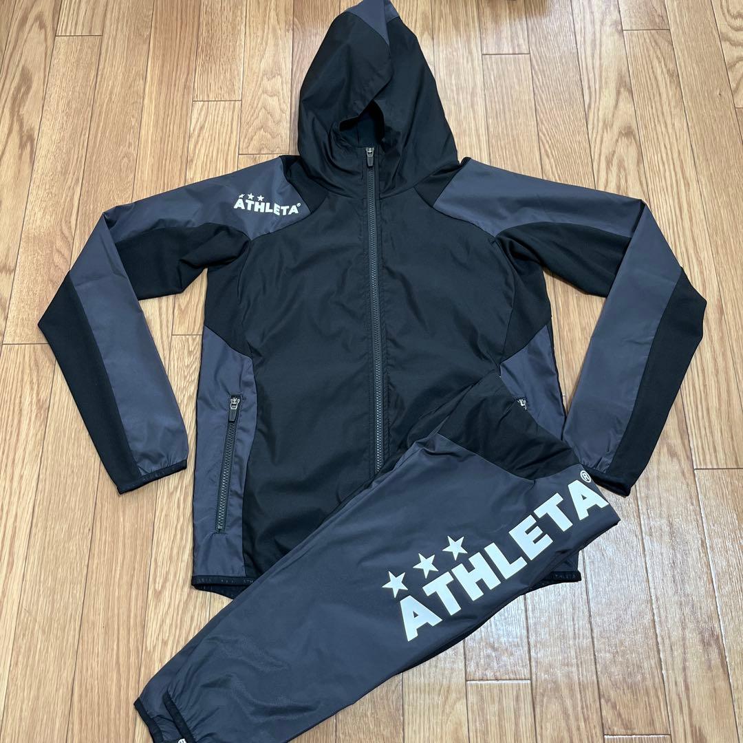 アスレタ　ピステ　ウィンドブレーカー　セットアップ　S ナイロンセットアップ