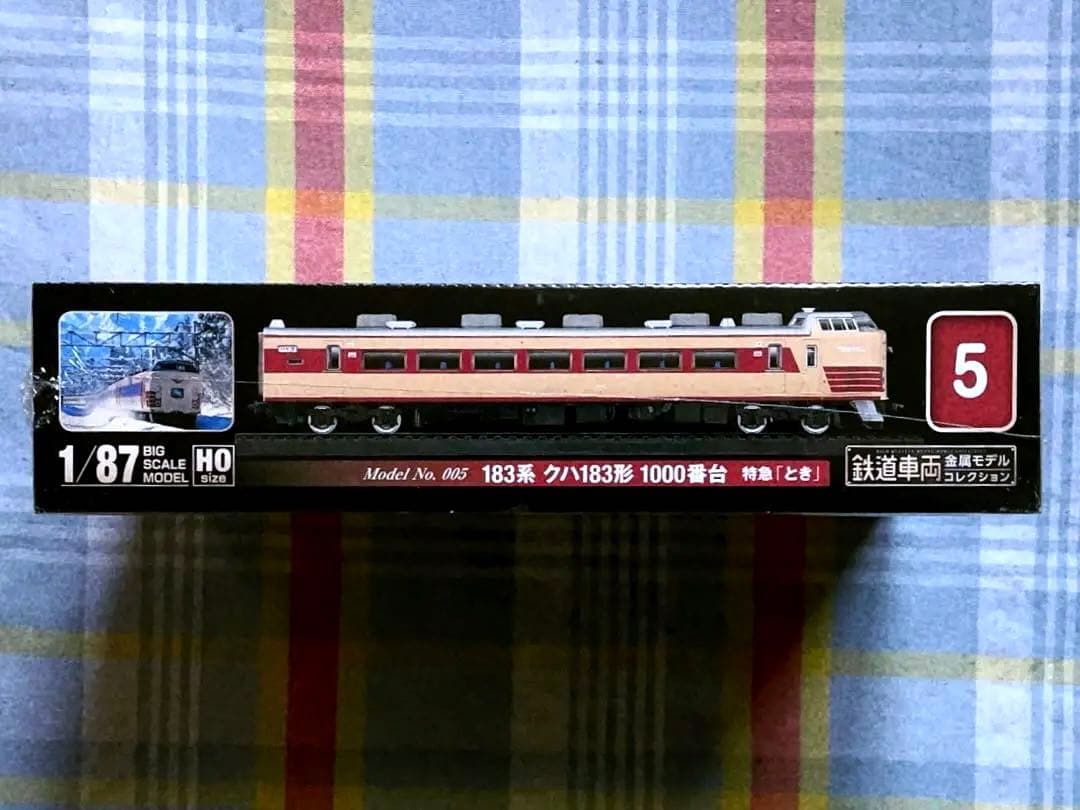 新品未開封 美品 デアゴスティーニ 金属モデルコレクション クハ183 とき