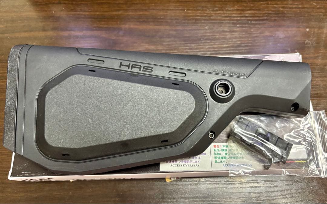 実物パーツ HERA ARMS HRS Fixedstock ブラック 12.4