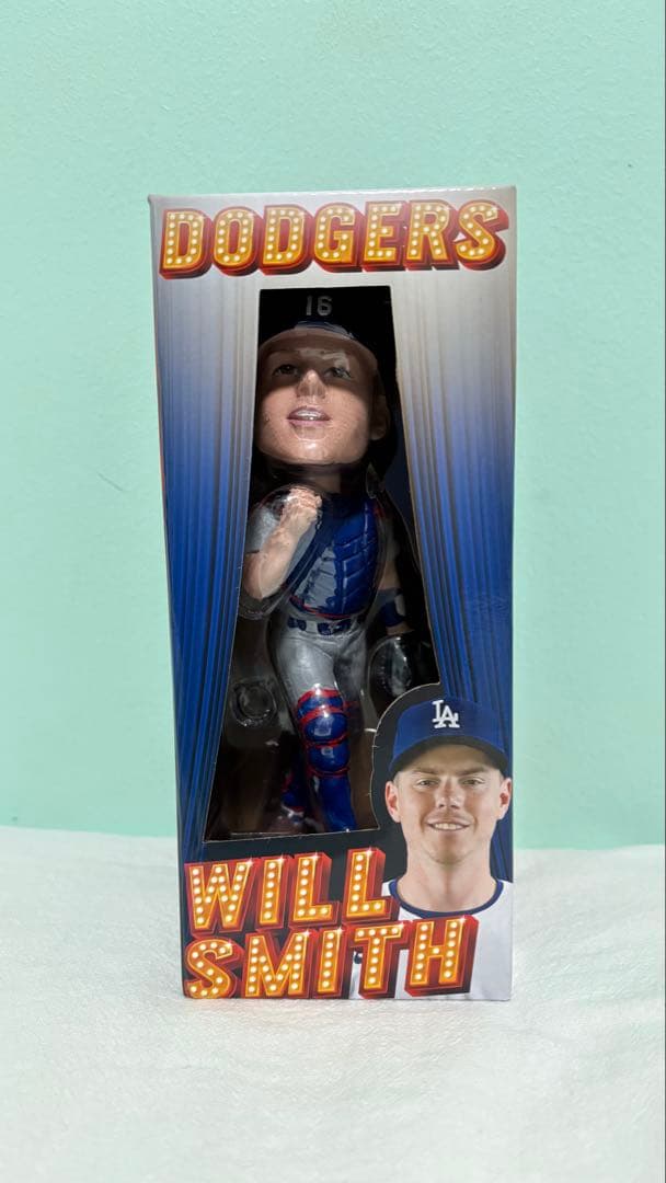 ケ*X様 ロサンゼルス・ドジャース ウィル・スミス ボブルヘッド