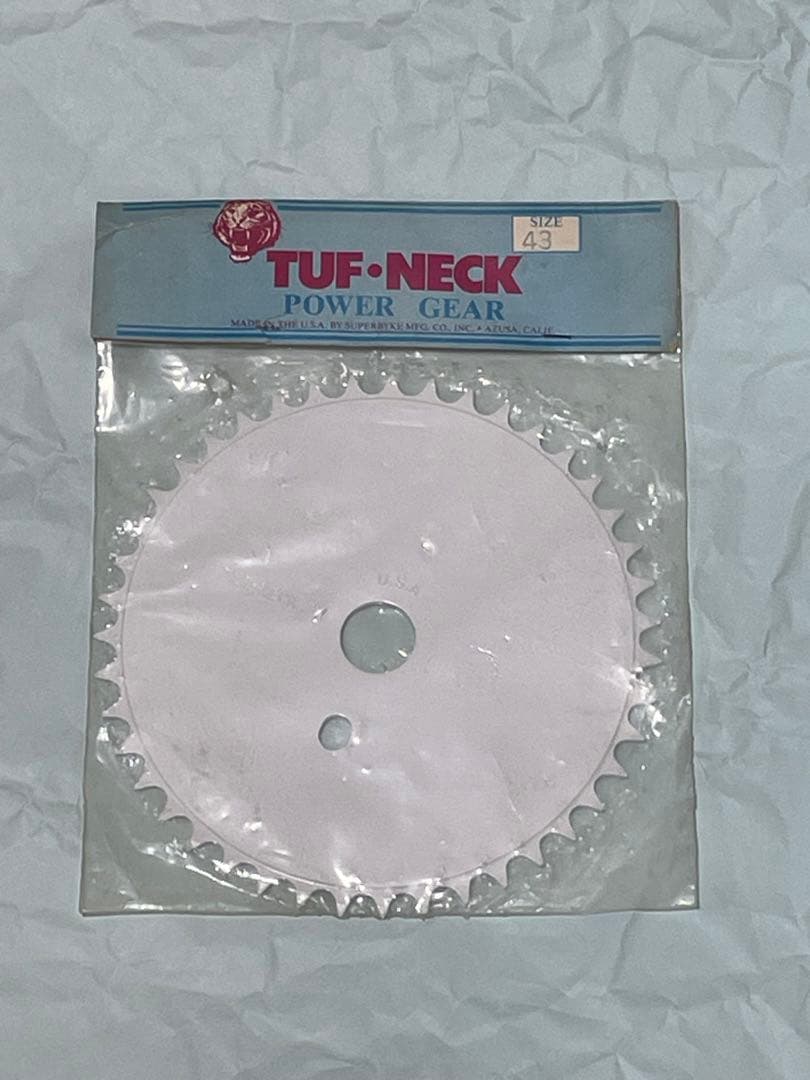 新品未使用【TUF・NECKのbmxチェーンリング】