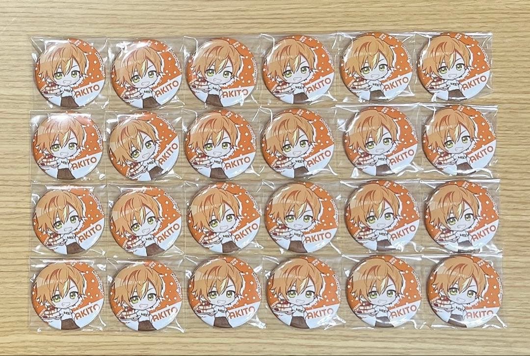 プロセカ WEGカフェ 缶バッジ 東雲彰人