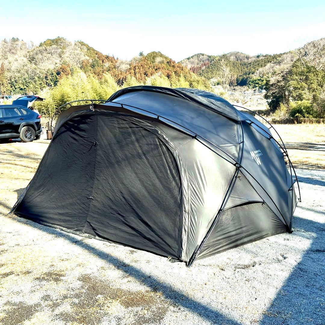 シェルターG チャコール スカート付き TPU・メッシュセット ミニマルワークス