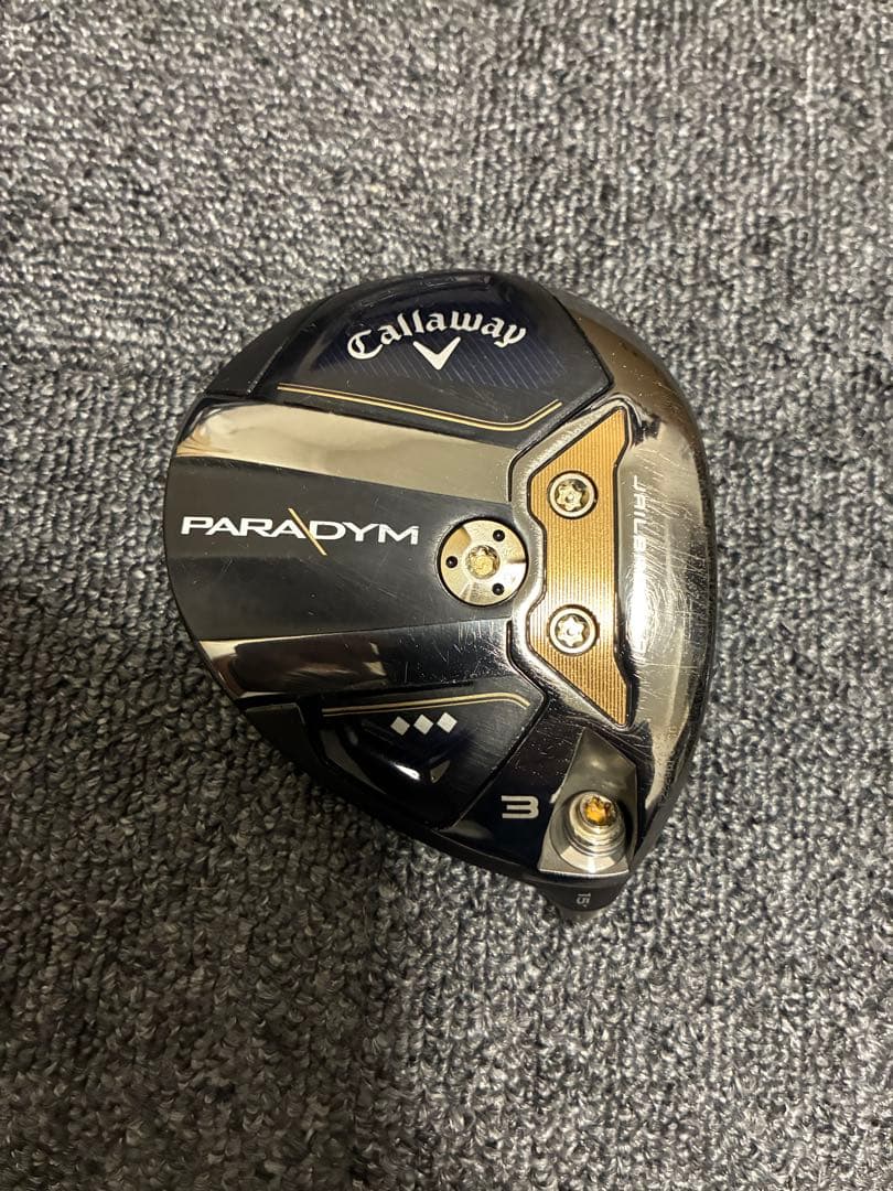 キャロウェイ　パラダイム トリプルダイヤ 3W ヘッドのみ