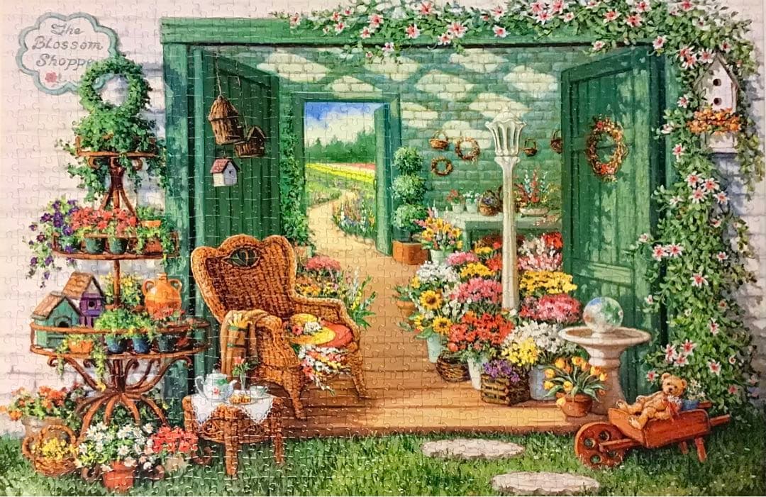 ジグソーパズル　1000ピース　『 マイ フラワー ショップ 』