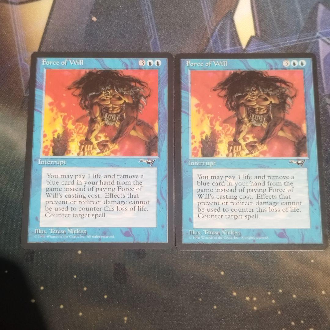 意志の力 force of will ALL 英語版 2枚