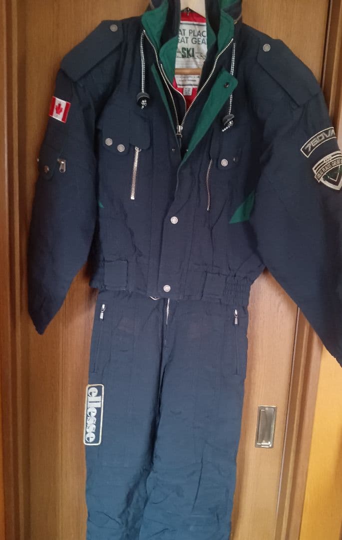 【美品】エレッセ Ellesse スノボ/スキーウェア セットアップ