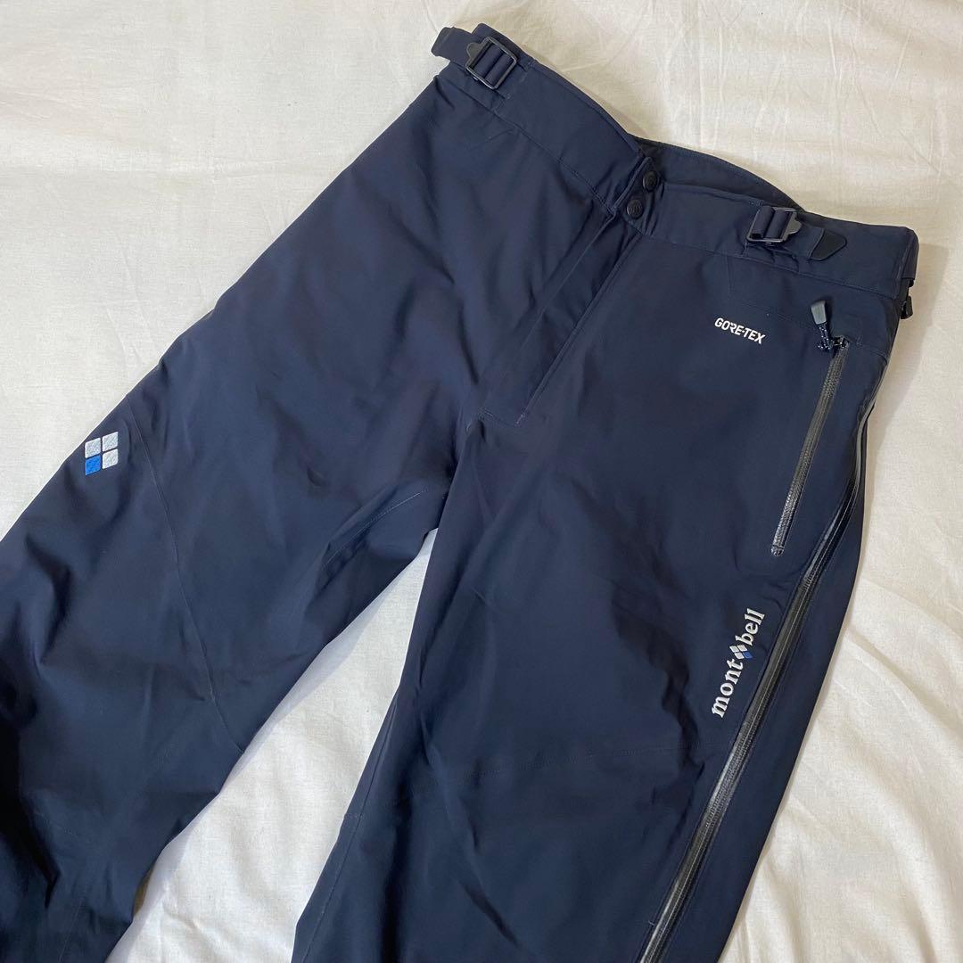 montbell パウダートラック　サーマパンツ 黒　スキー　スノーボード　M
