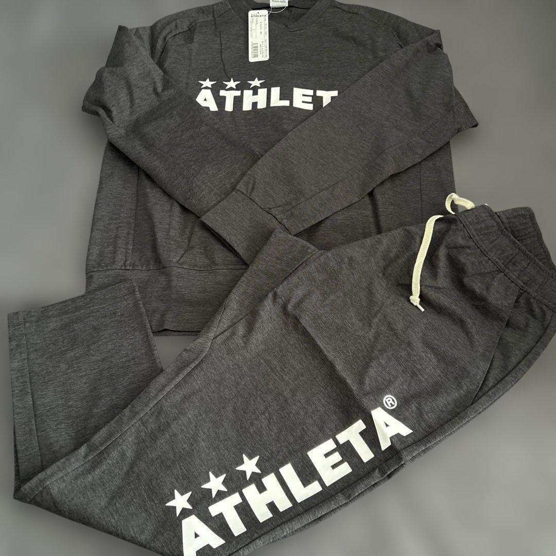 新品未使用アスレタ スウェット上下セット　L