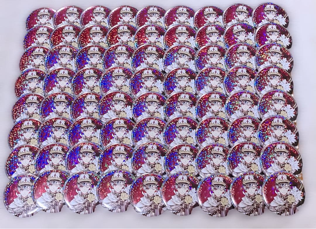 アイナナ 5周年 キラキラ缶バッジ 百 痛バ