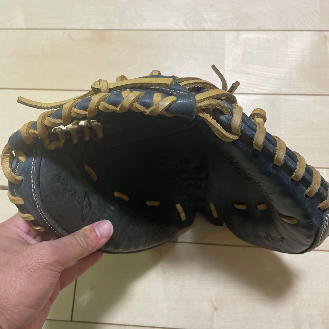 Rawlings 少年軟式用キャッチャーミット　ネイビー