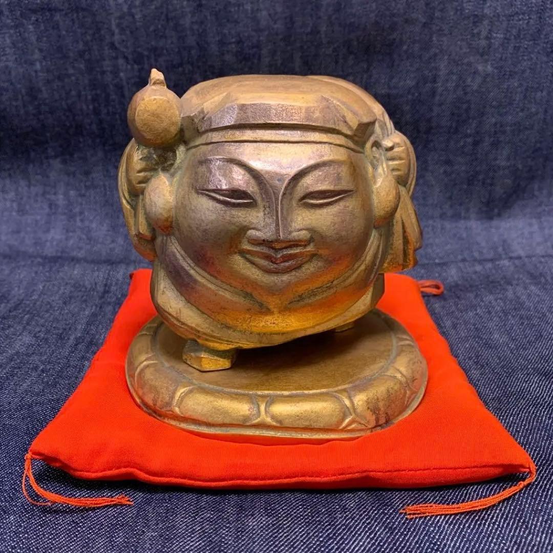 平櫛田中 大黒天 ブロンズ像　高さ約12cm 重さ約2.7kg