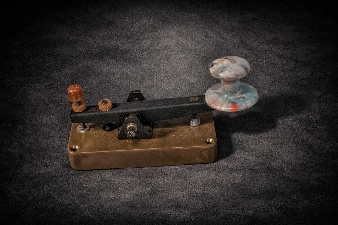 ソ連製 実物 モールス電鍵 電信通信用 冷戦期 通信機材