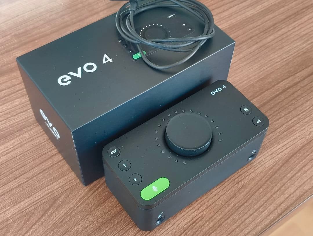 Audient EVO4 オーディオインターフェイス