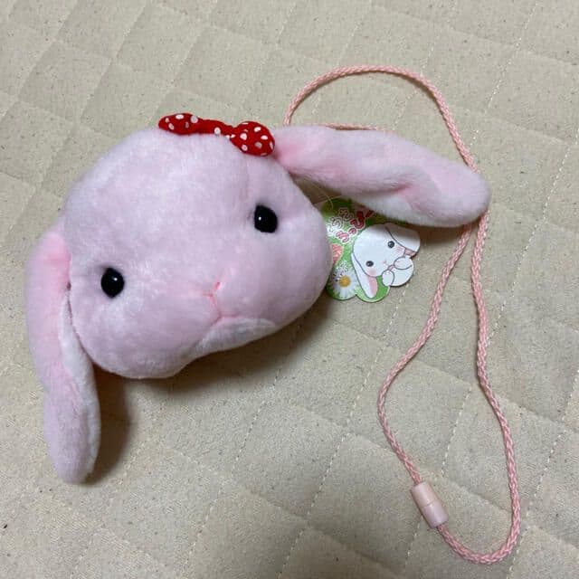 ぽてうさろっぴー ぬいぐるみポシェット