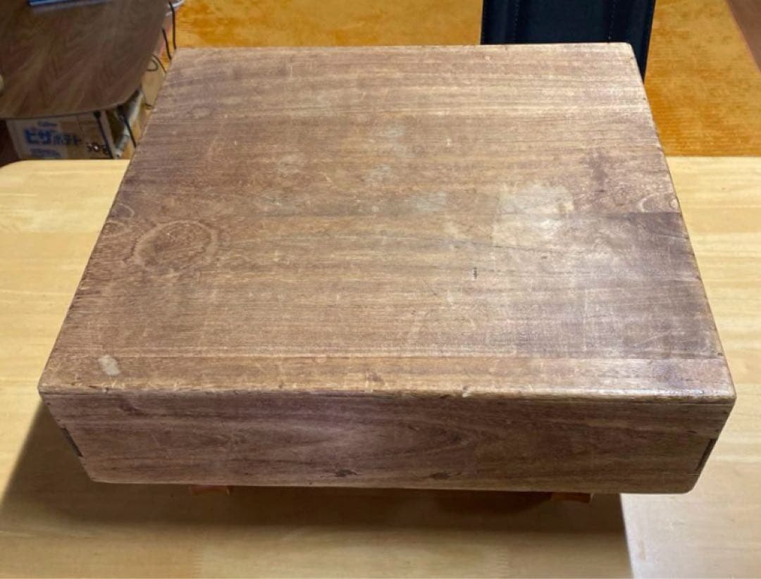 高級囲碁盤 囲碁盤 本蛤碁石 那智黒石 碁笥 へそ有り 蓋付き セット