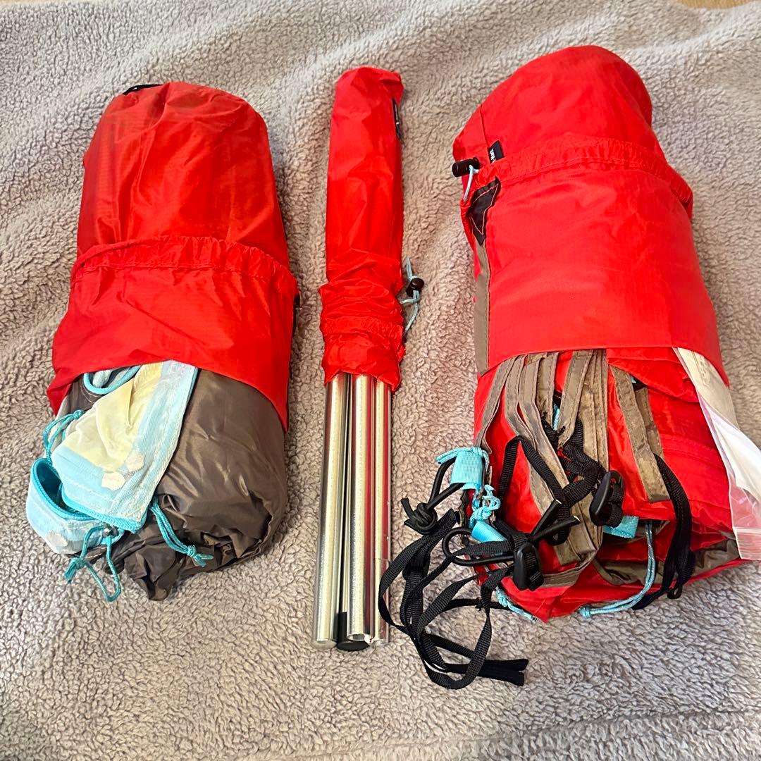 【新品未使用】テンマクデザイン キャンパンダ レッド インナーとグランドとテント