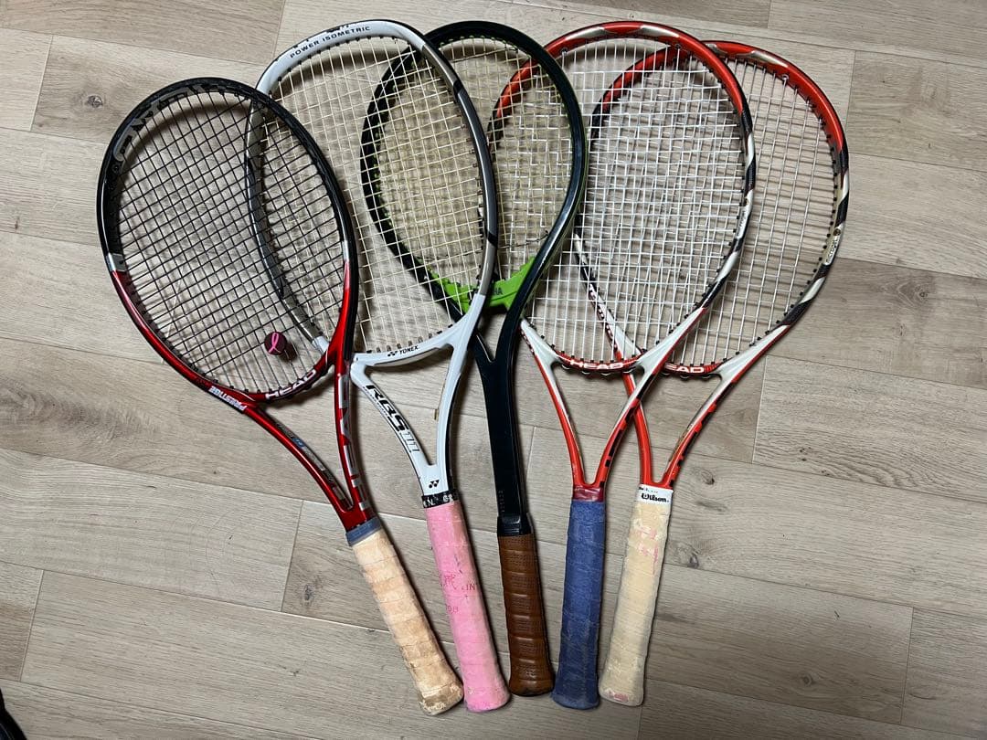 テニス ラケット まとめ売り 5本