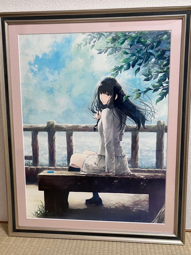 Innocent grey ジークレ版画「私を探して」