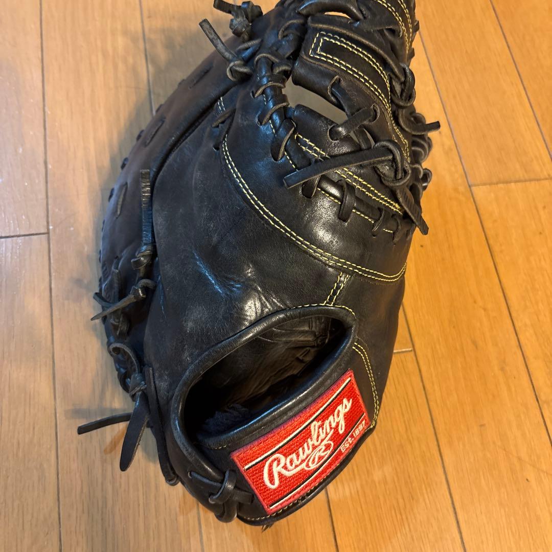 Rawlings ブラック 軟式グローブ GPH-30 ファーストミット