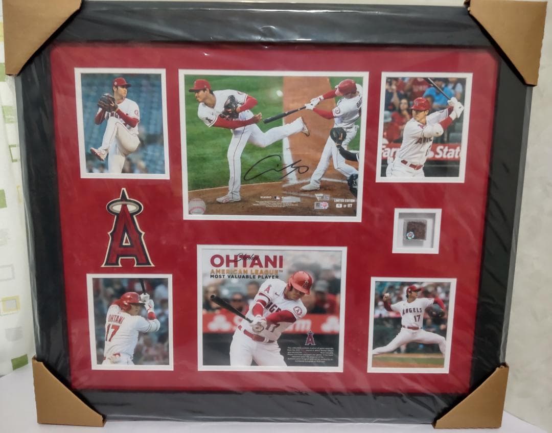 大谷翔平　初ＭＶＰ　直筆サイン　豪華フォトＳＥＴ　限定117　No.４　※激レア