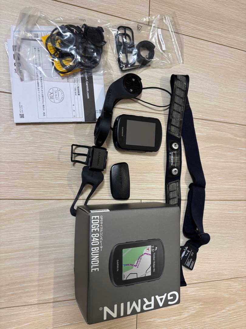 Garmin EDGE840 BUNDLE GPSサイクルコンピューター