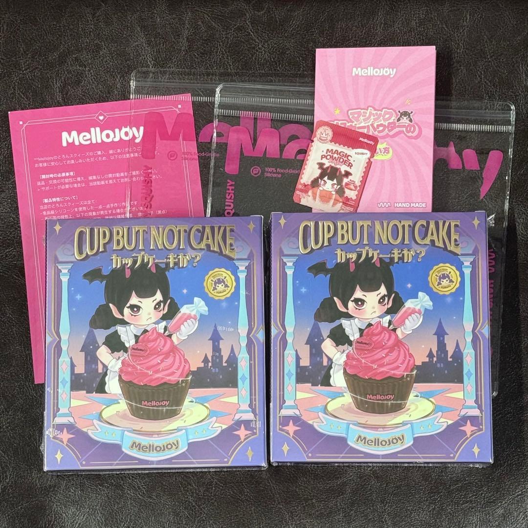 Mellojoy メロジョイ カップケーキか？ 新品未開封 2個 スクイーズ