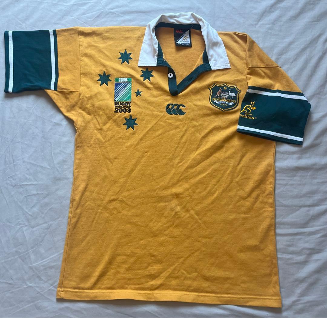 ラグビー　オーストラリア代表　ワラビーズ　W杯2003 ジャージ