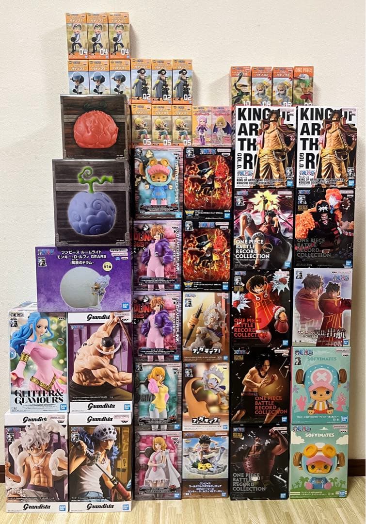 ONE PIECE ワンピース フィギュア 45個まとめ売り