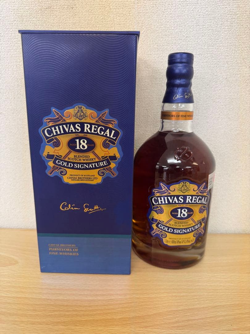 未開栓　シーバスリーガル　18 YO Old Gold Signature 1L