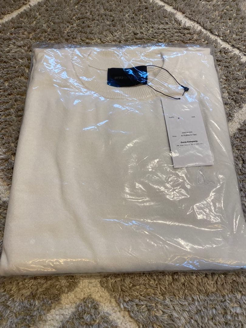 FR2GOLFホワイトセーター 新品 ゴルフウェア