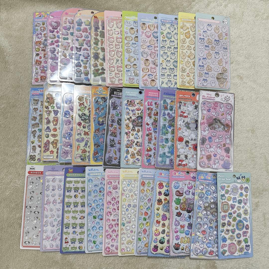 【正規品】全てキャラもの　33枚　ボンドロ　うるちゅる　プチドロ