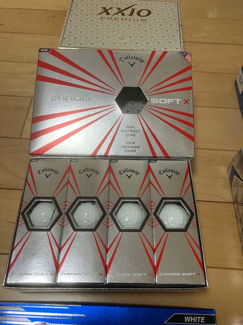 XXIO Callaway Srixon ゴルフボール12球×3セットと3球