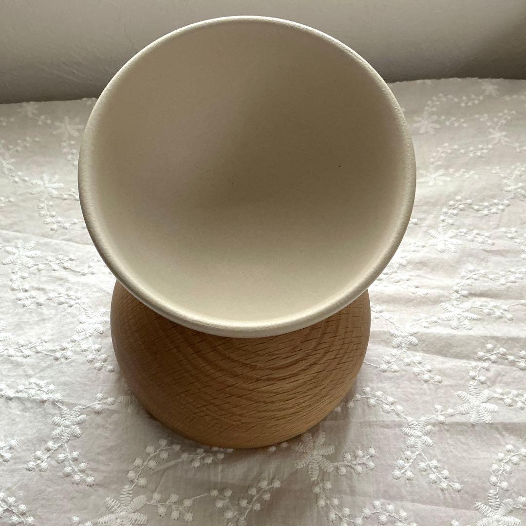 食器・餌やり・水やり用品 newa cat Nodding Bowl / Nara (Oak)