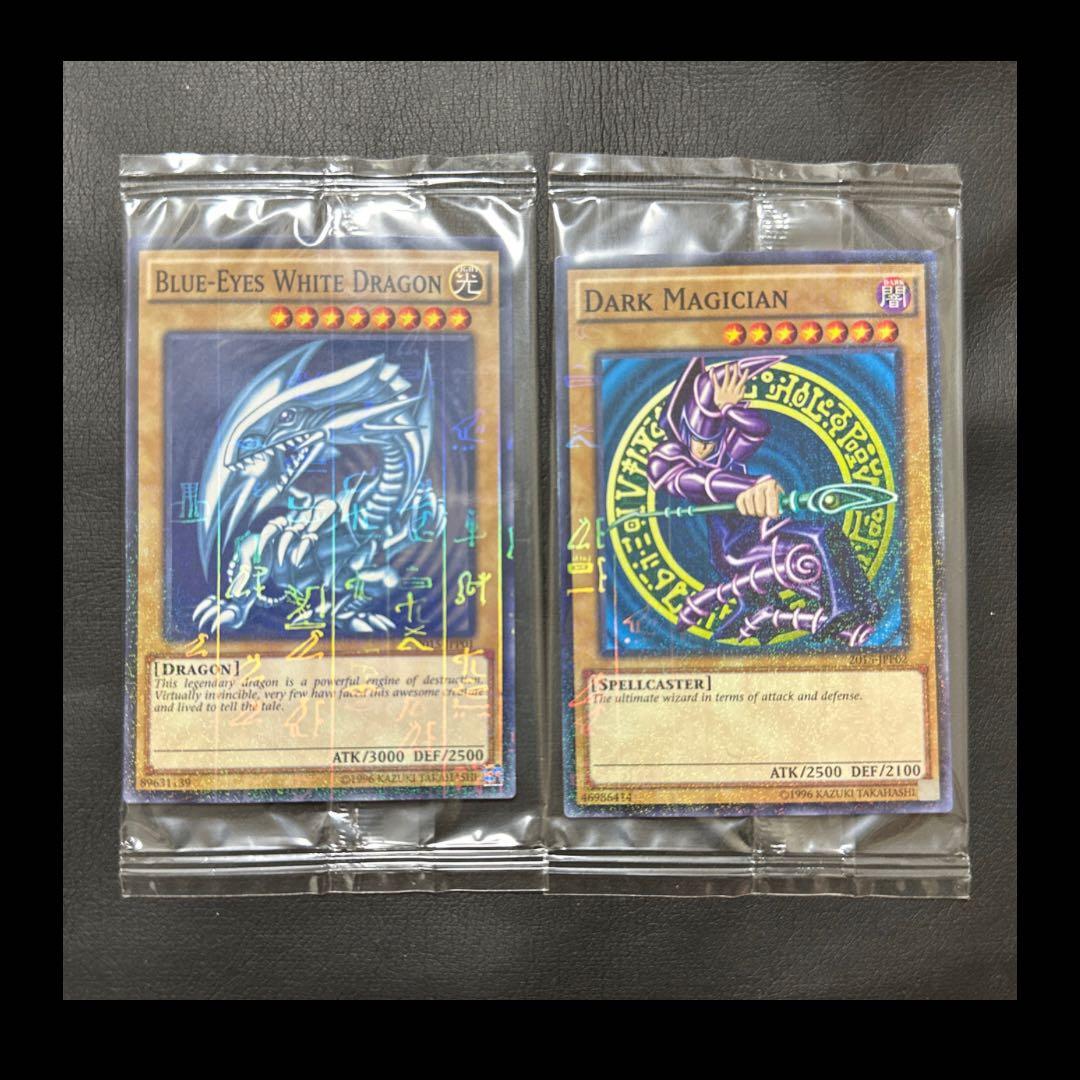 遊戯王WCS2015 青眼の白龍ブラックマジシャン　ミレニアムレア　英語　未開封