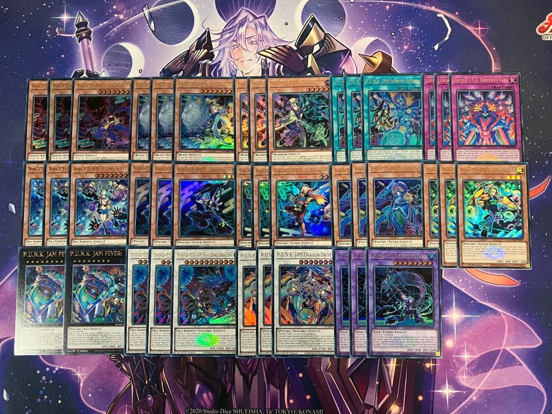 遊戯王　EU版　P.U.N.K. デッキパーツセット