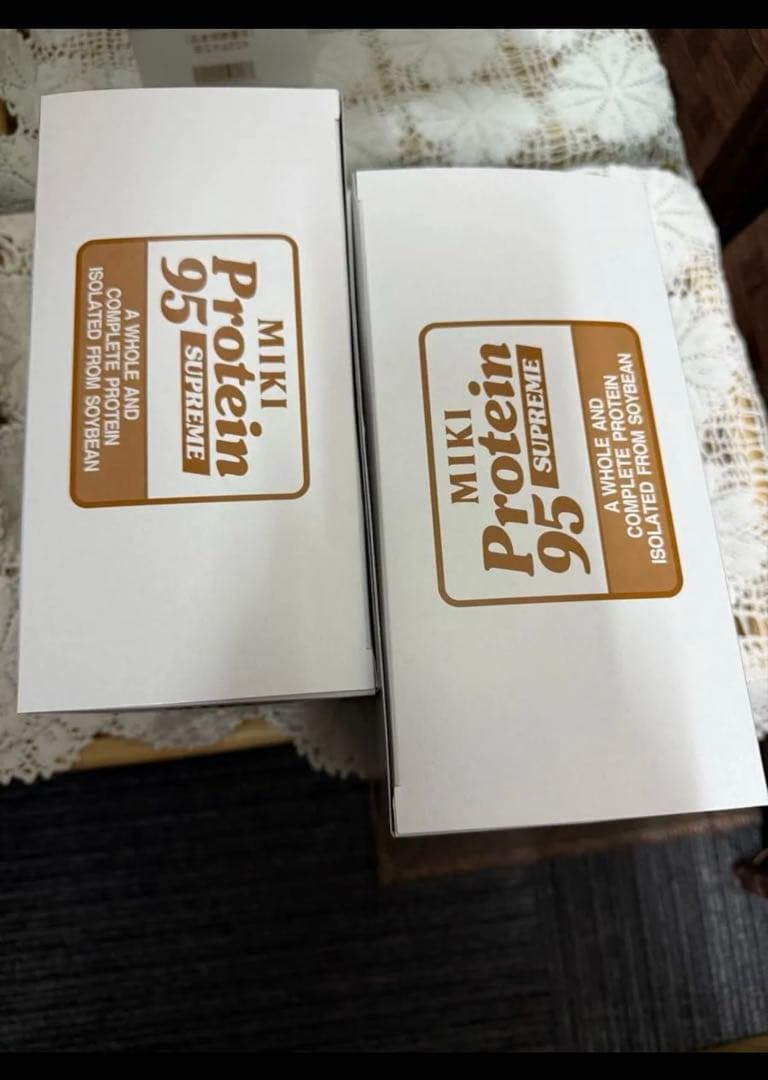 不用品　新品　ミキ プロティーン プロテイン 4個セット 賞味期限長いです