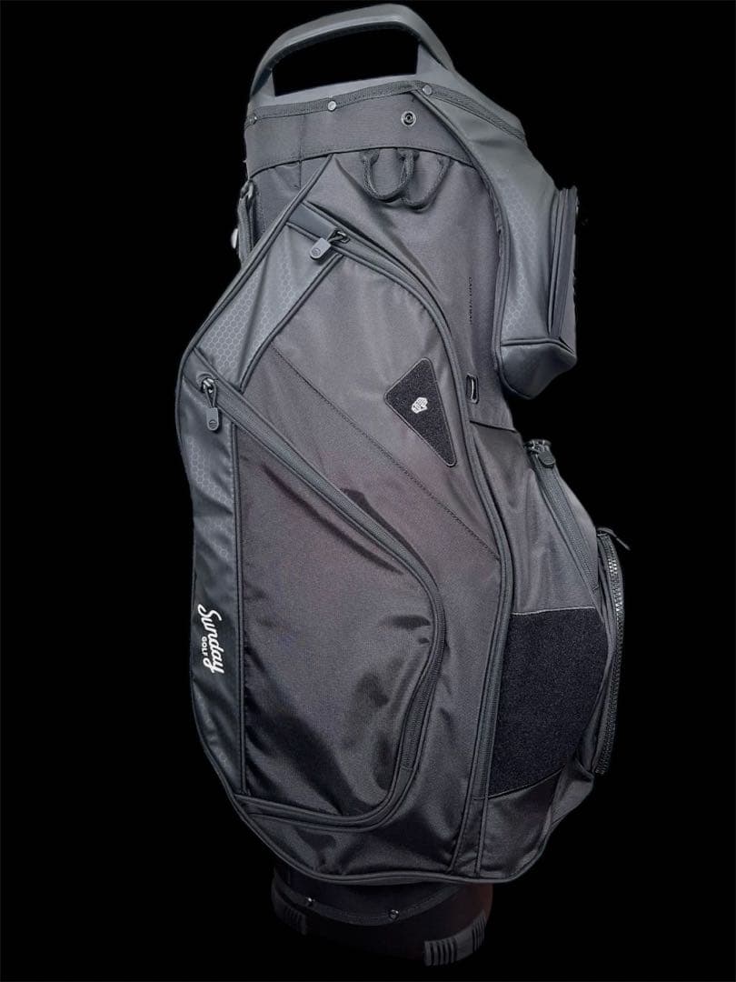 SUNDAYゴルフキャディバッグ 黒