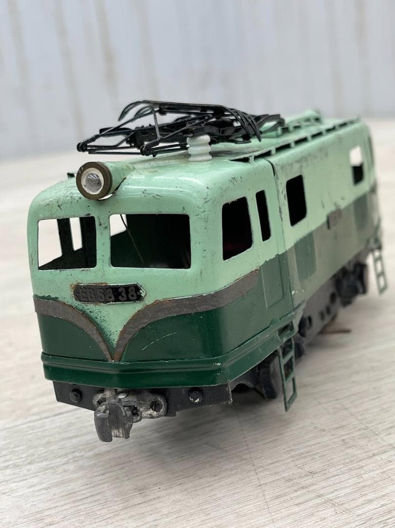 Oゲージ EB58 38 電気機関車 グリーン カツミ製？ 鉄道模型