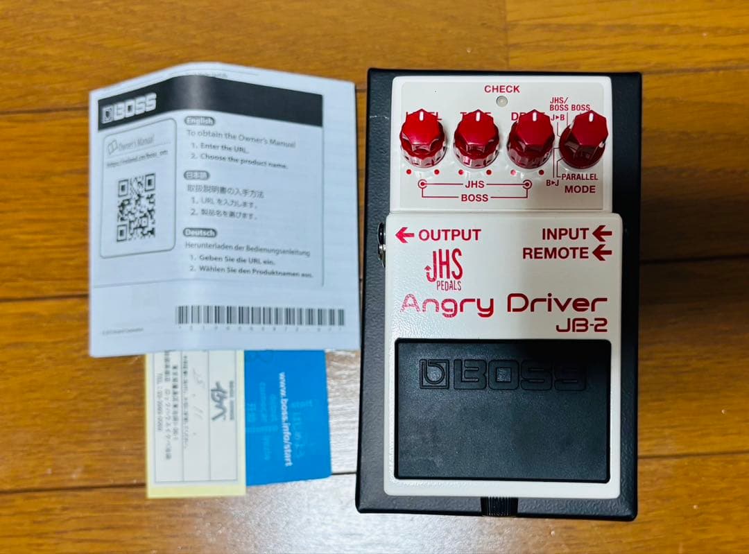美品　BOSS Angry D JB-2 ギターエフェクター